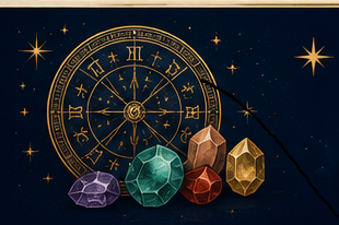 Traditional Vedic Astrology Illustration