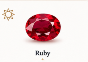 Natural Ruby (Manik) Gemstone