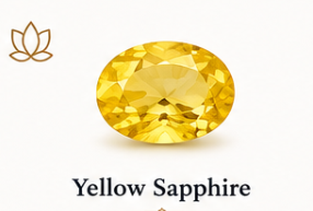 Natural Yellow Sapphire (Pukhraj) Gemstone